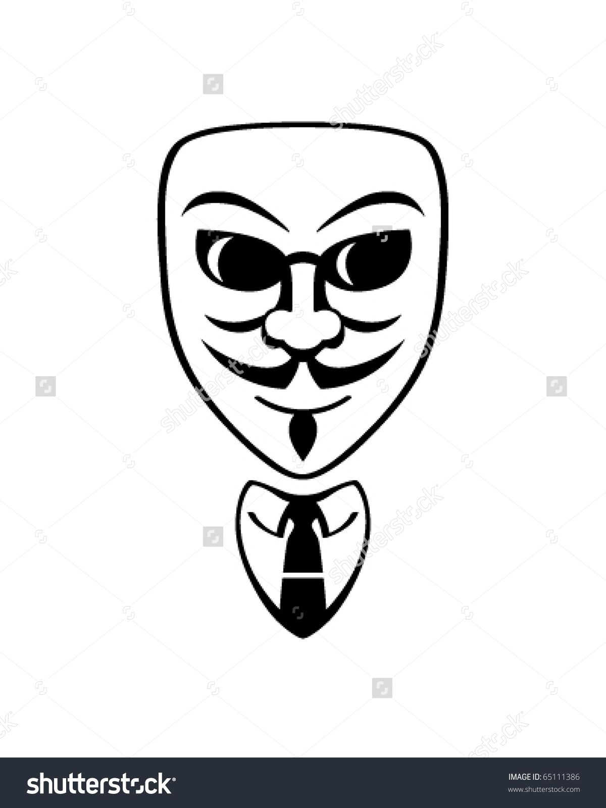 Anonymous Mask Vector at GetDrawings | Free download