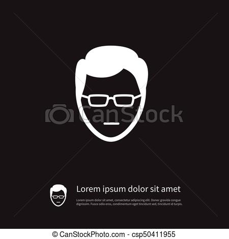 450x470 Isolated Sunglasses Icon. Anonymous Vector Element Can Be Used For