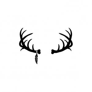 300x300 Vector Deer Antler Clip Art Sohadacouri