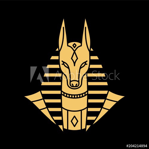 500x500 Anubis Logo Vector Illustration