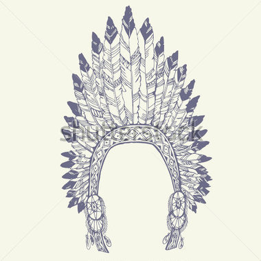 380x380 Headdress Clipart Apache