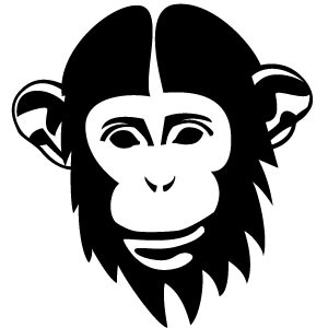 300x300 Chimp Vector