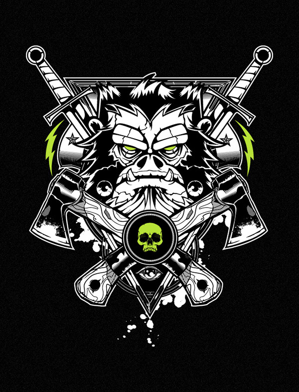 600x786 Vector Ape On Behance