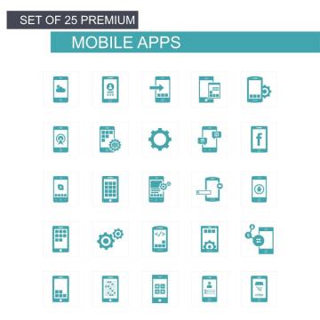 360x360 Mobile Apps Icon Png, Vectors, Psd, And Clipart For Free Download