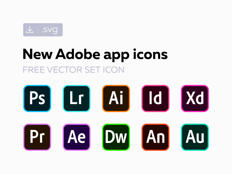 800x600 35 Adobe Product Amp App Icon Sets (Updated For 2018)