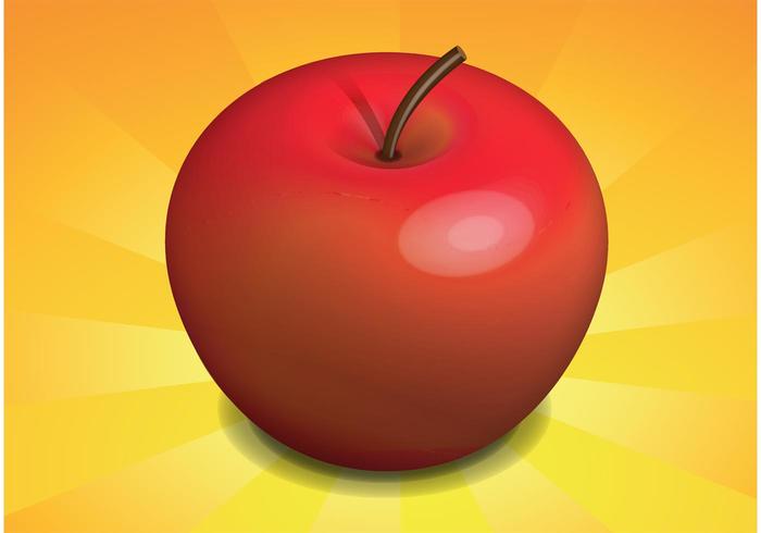 700x490 Free Realistic Apple Vector