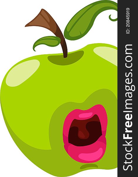 469x600 Fantasy Apple Vector
