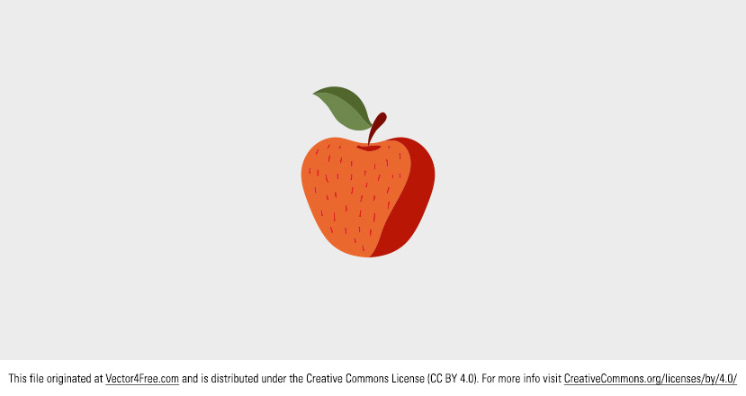 829x440 Free Vector Apple