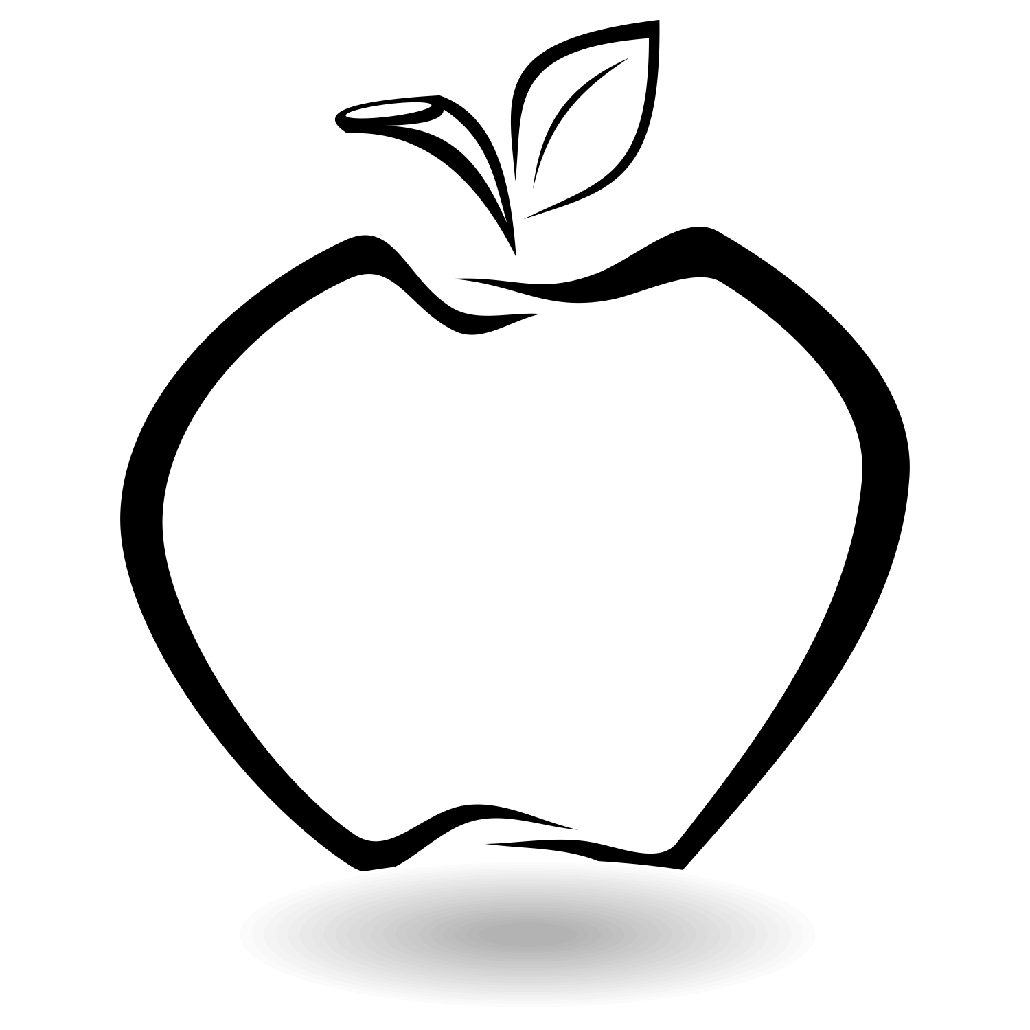 1500x1500 Vector For Free Use Apple