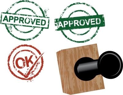 401x312 Free Download Of Approved Rubber Stamps Vector Graphic