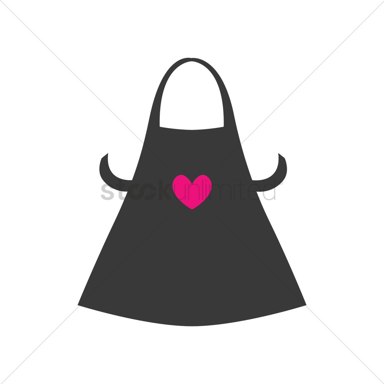 1300x1300 Chef Apron Vector Image