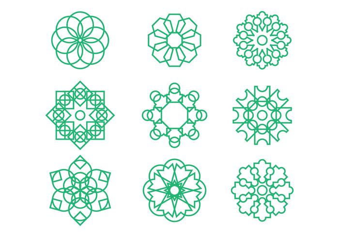 700x490 Arabesque Graphic Ornament Vectors