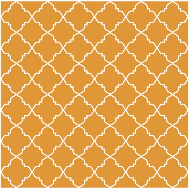 626x626 Orange Islamic Arabic Pattern Vector Premium Download