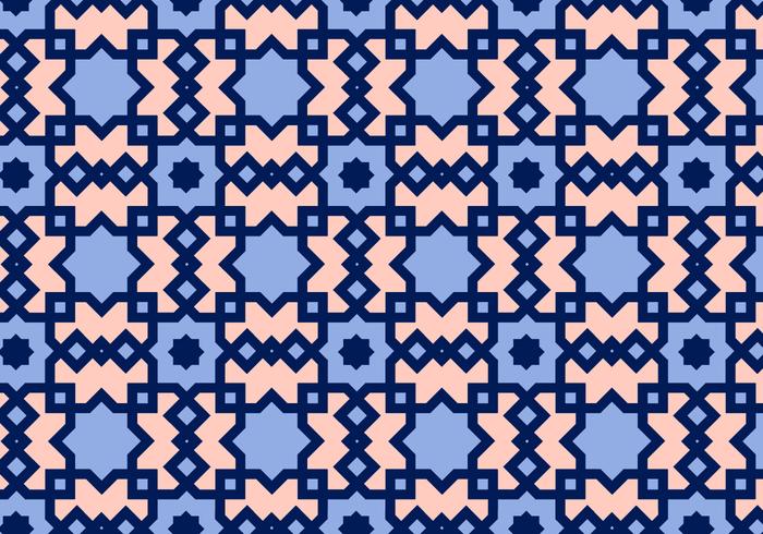 700x490 Square Arabic Pattern Vector
