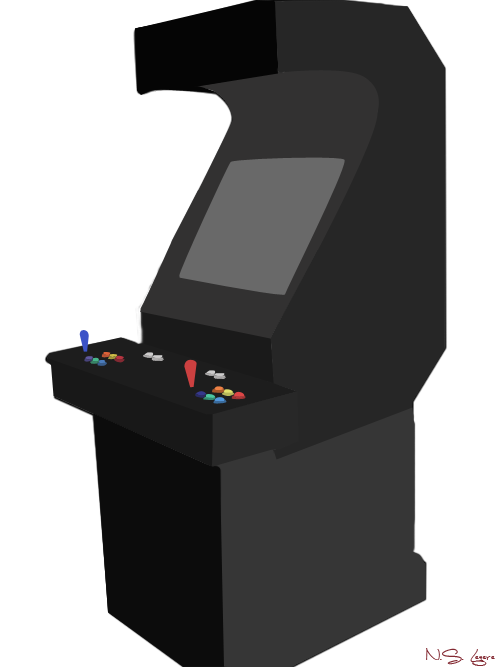 500x667 Arcade Vector By Ns Legere7