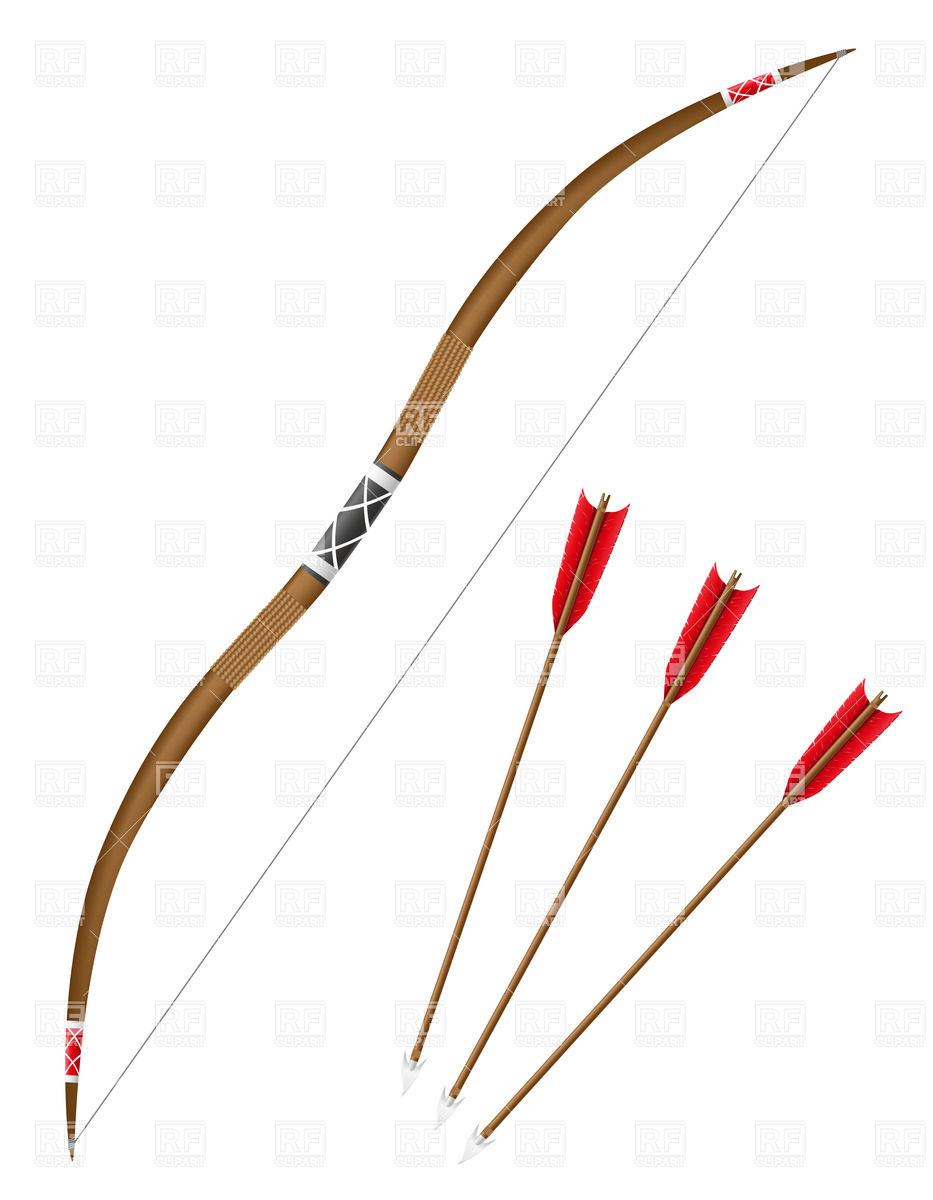 933x1200 Bow And Arrows Vector Image Vector Artwork Of Objects