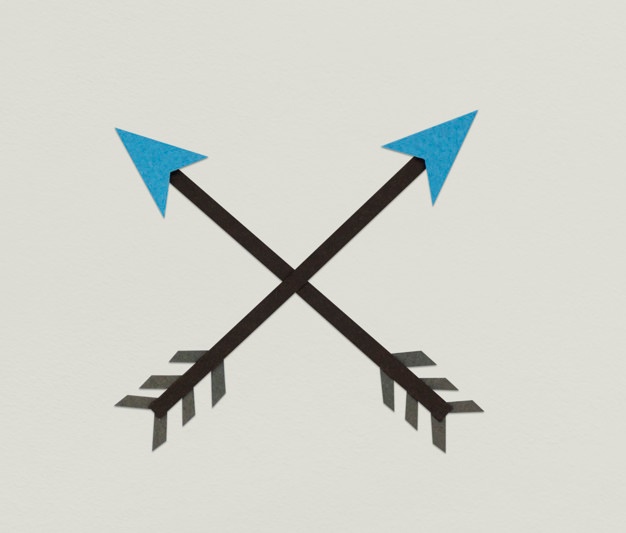 626x533 Crossed Arrows Vectors, Photos And Psd Files Free Download