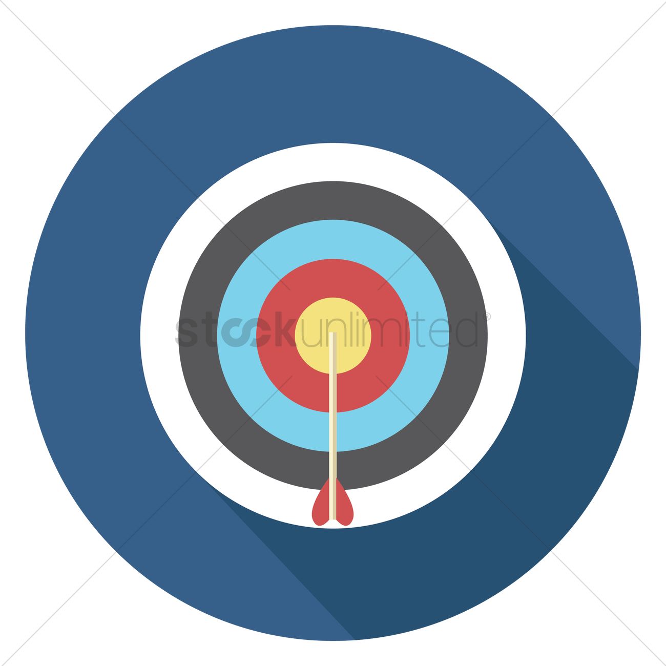1300x1300 Archery Vector Image