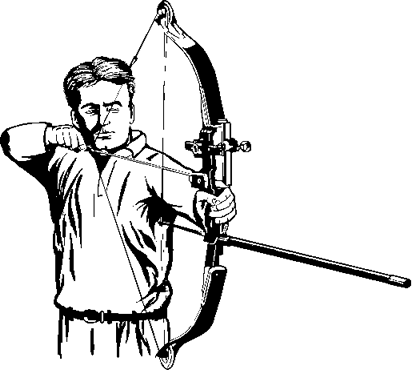 412x370 Archery Vector Map Free Download