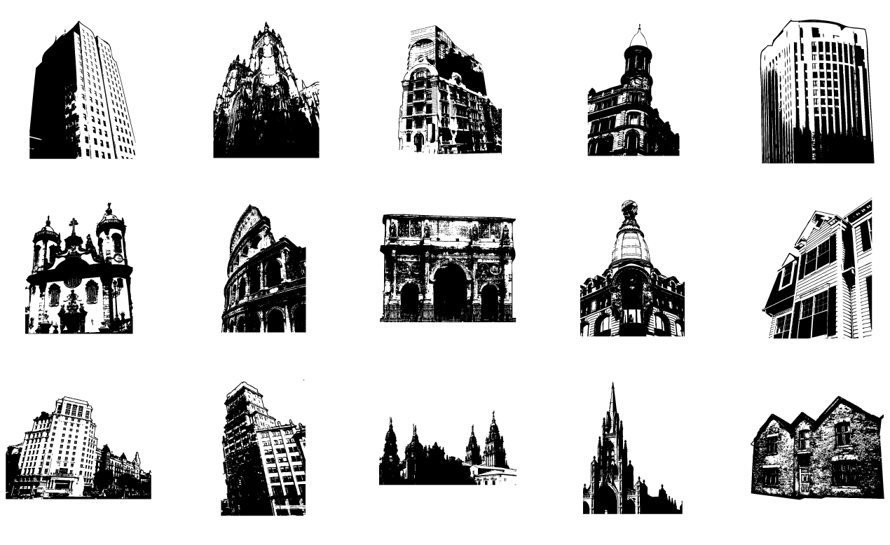 1270x778 Adobe Illustrator Architecture Vector Art Pack