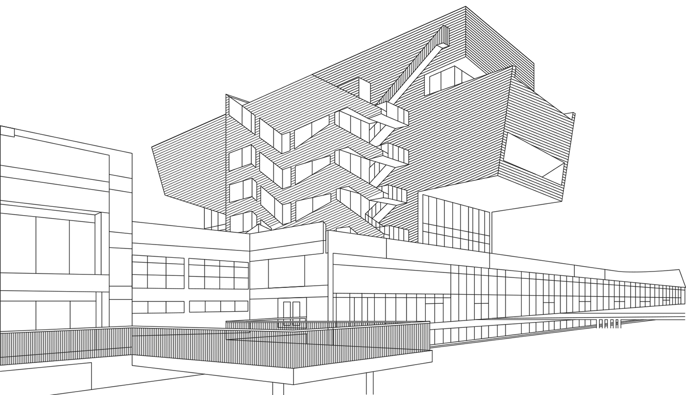 1400x806 Modern Architecture Vector Illustrations On Behance