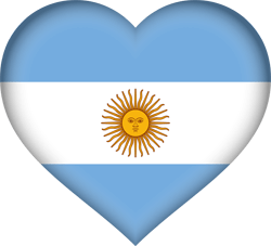 250x227 Argentina Flag Vector