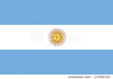 450x318 Flat Argentina Flag Vector