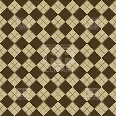 400x400 Brown Argyle Pattern Vector Image Vector Artwork Of Backgrounds