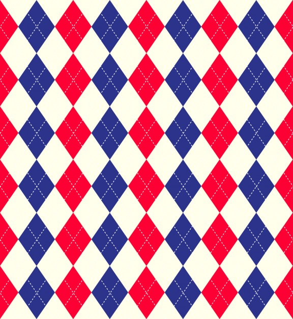 576x626 Colorful Argyle Pattern Vector Free Download