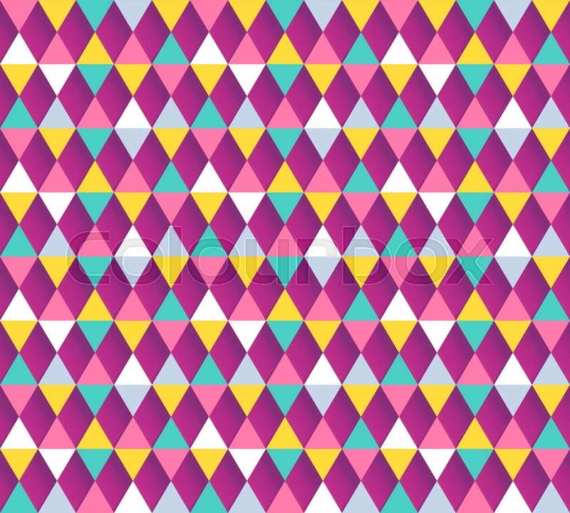 800x720 Modern Geometric Seamless Vector Pattern. Colorful Argyle Pattern