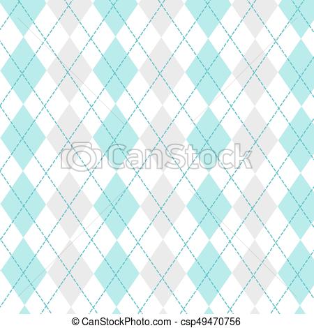 450x470 Argyle Background, Vector Illustration.