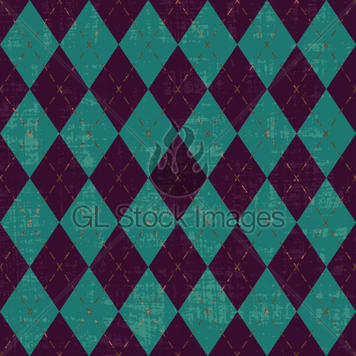 500x500 Scratched Purple And Green Argyle Pattern Inspired Vector... Gl