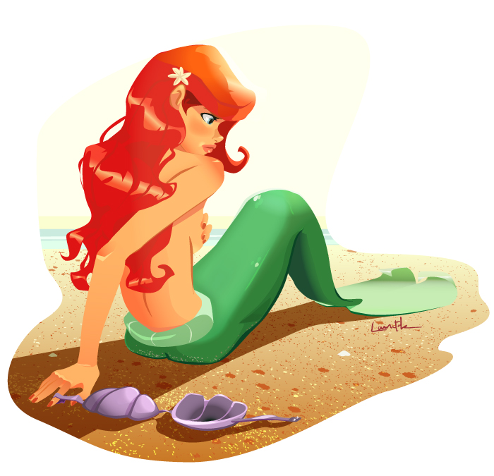 700x675 Ariel By Lanutak