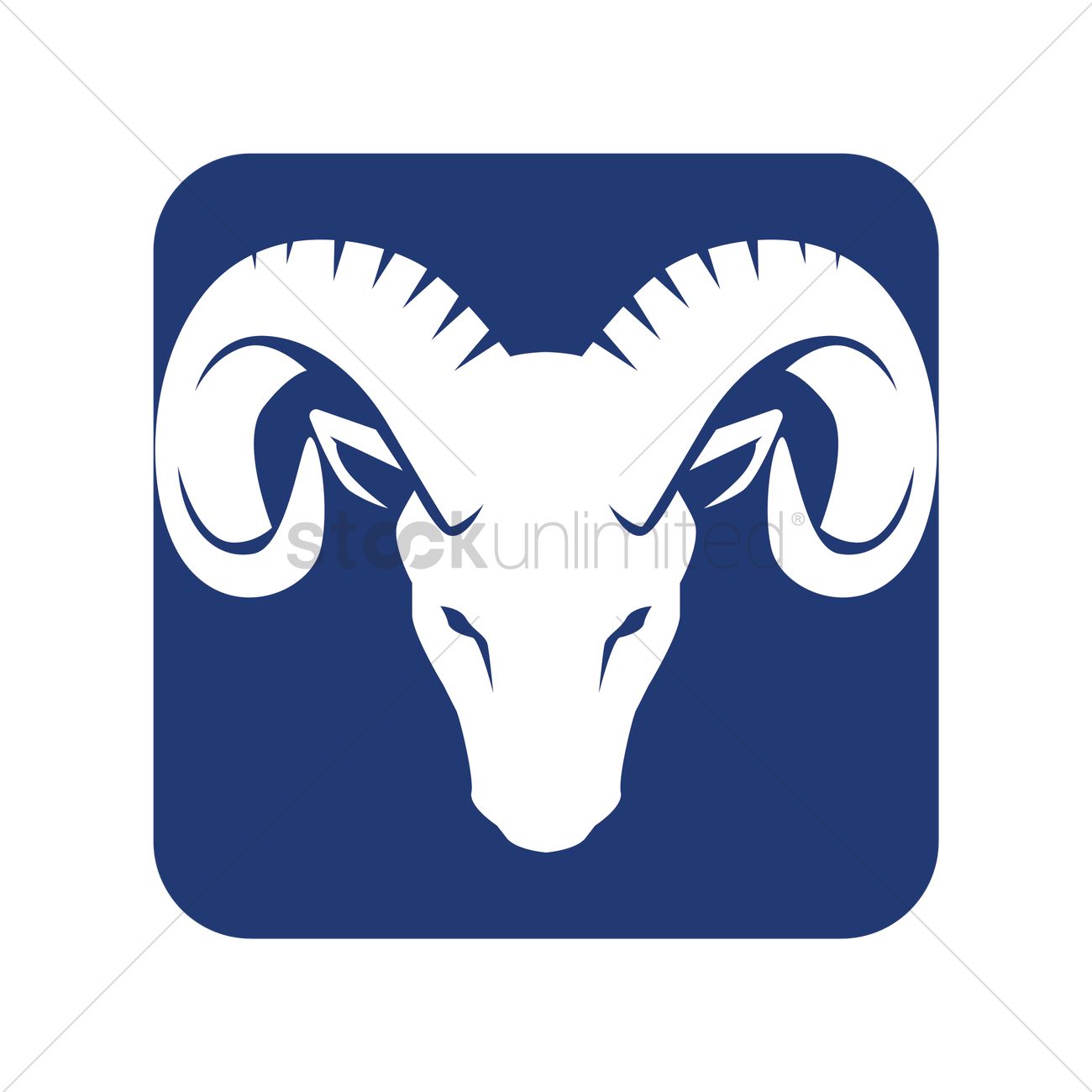 1300x1300 Aries Vector Image