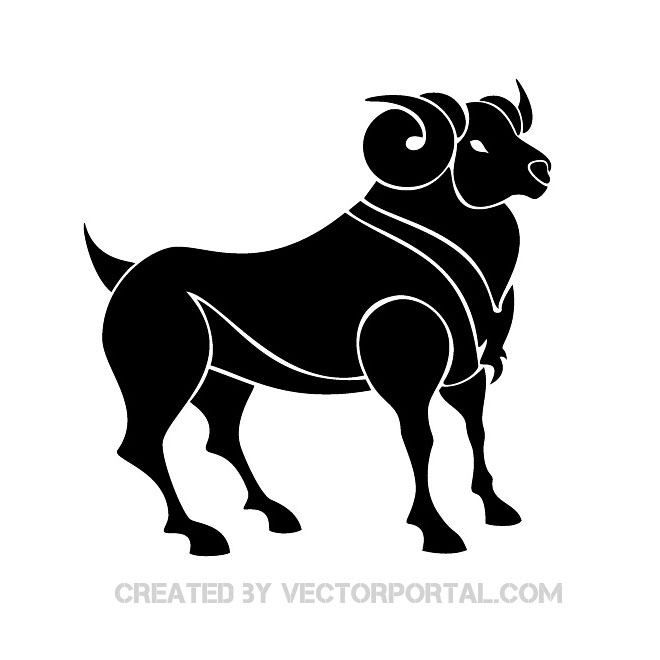 660x660 Aries Vector Clip Art