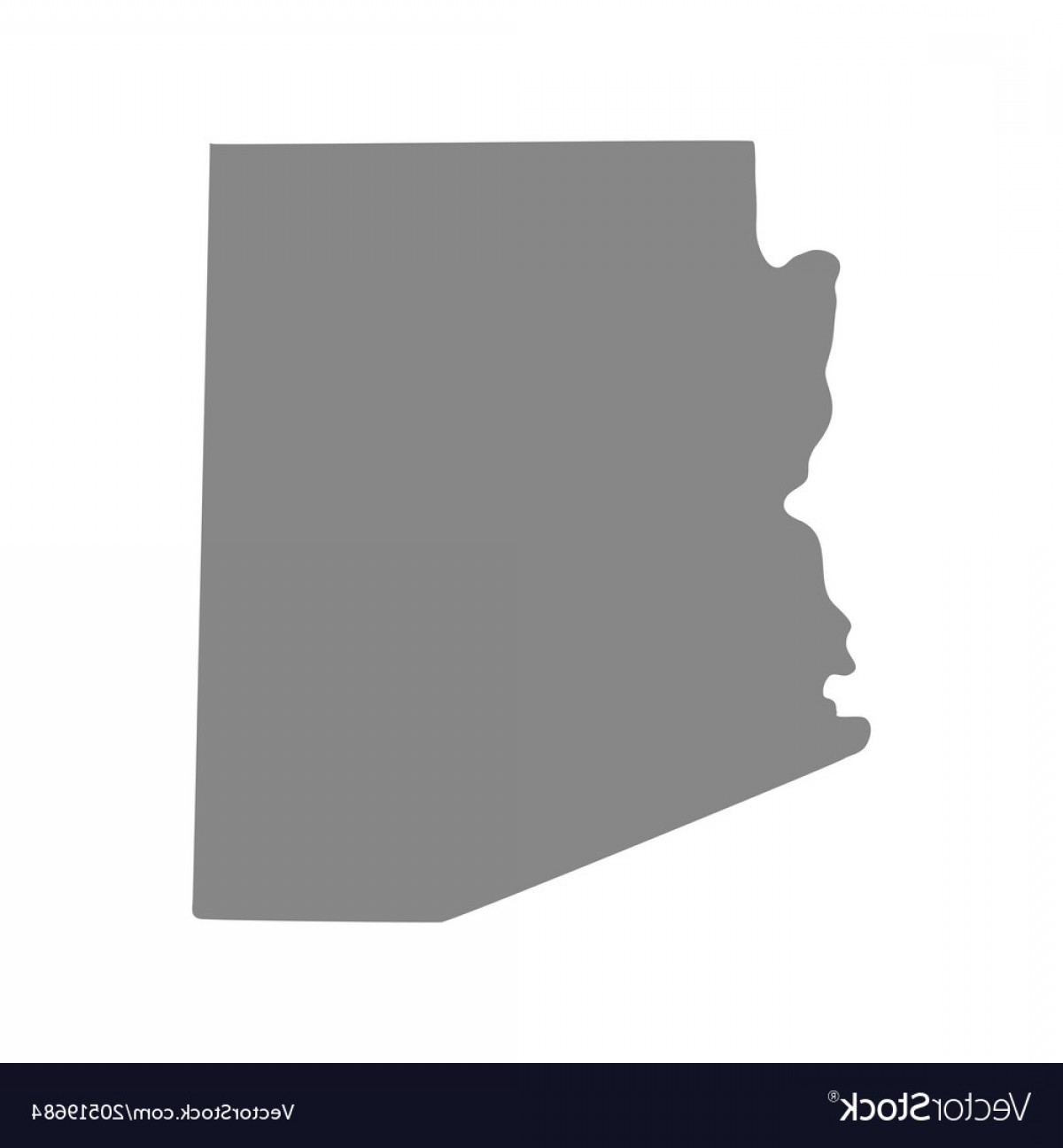 Arizona Outline Vector at GetDrawings | Free download