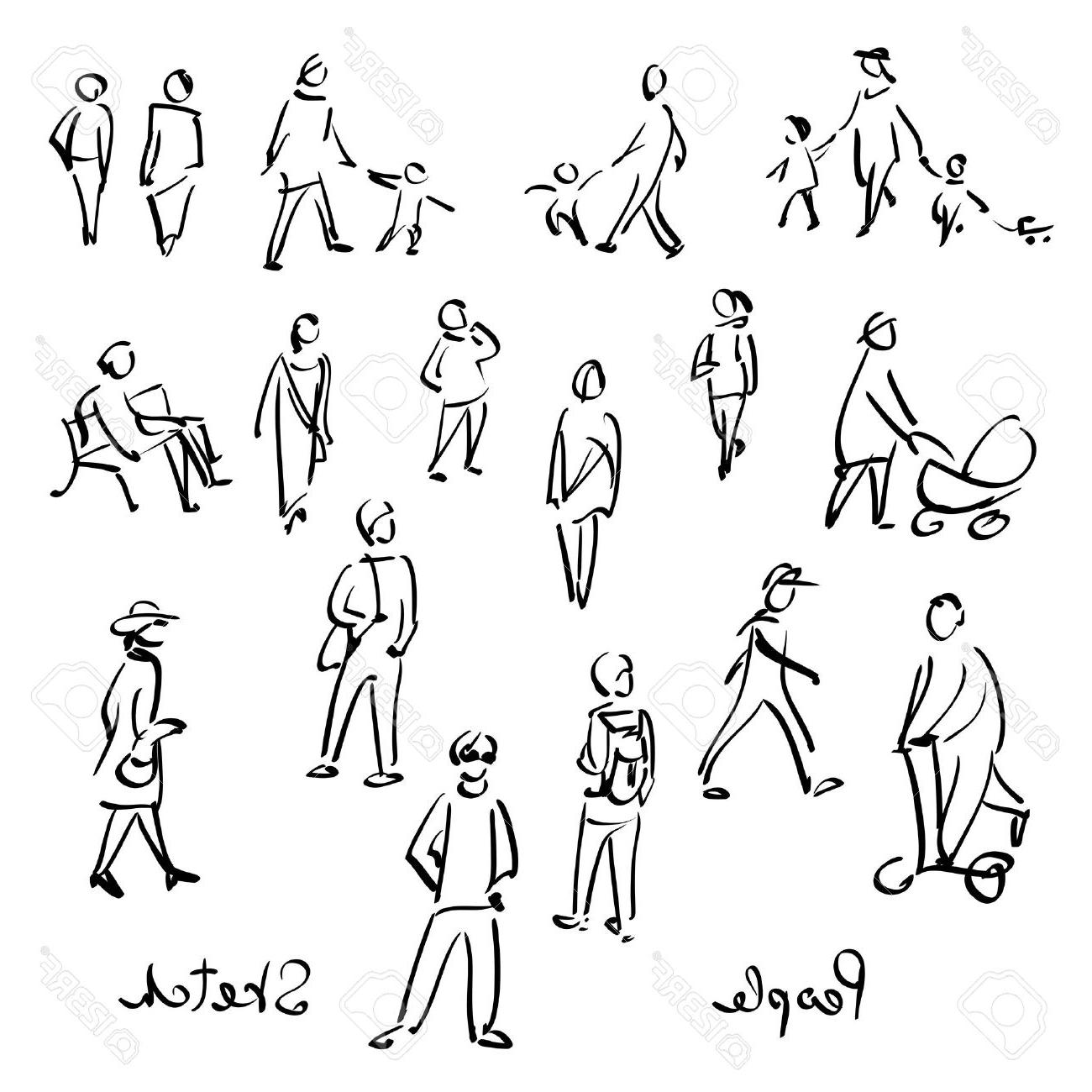 1300x1300 Best Hd Vector People Outline Image Free Vector Art, Images