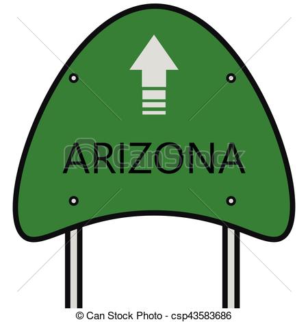 450x470 Arizona State Vector
