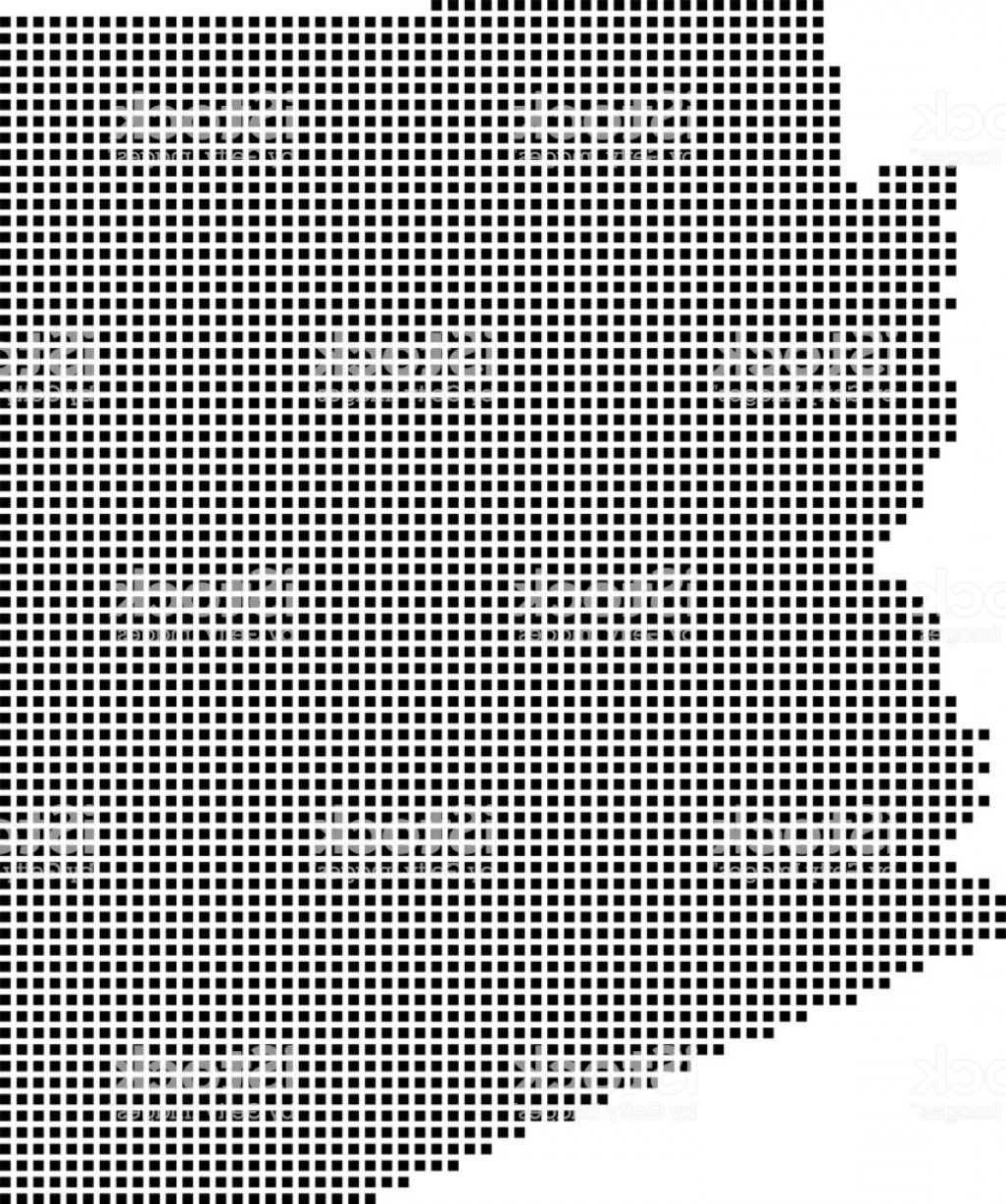 1026x1228 Highly Detailed Arizona Map Dots Dotted Arizona State Of Usa Map