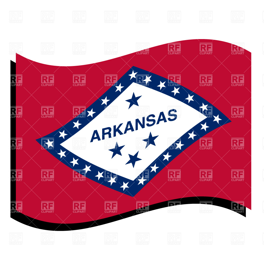 1000x1000 Arkansas State Flag Vector Image Vector Artwork Of Signs