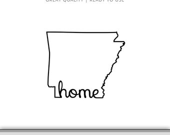 Arkansas Outline Vector at GetDrawings | Free download