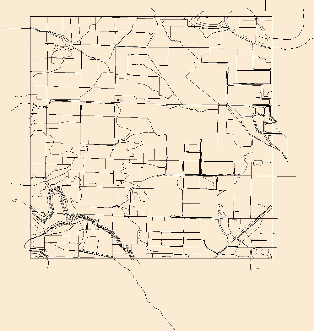 1000x1054 Usgs Topo Map Vector Data (Vector) 17132 Gethsemane, Arkansas