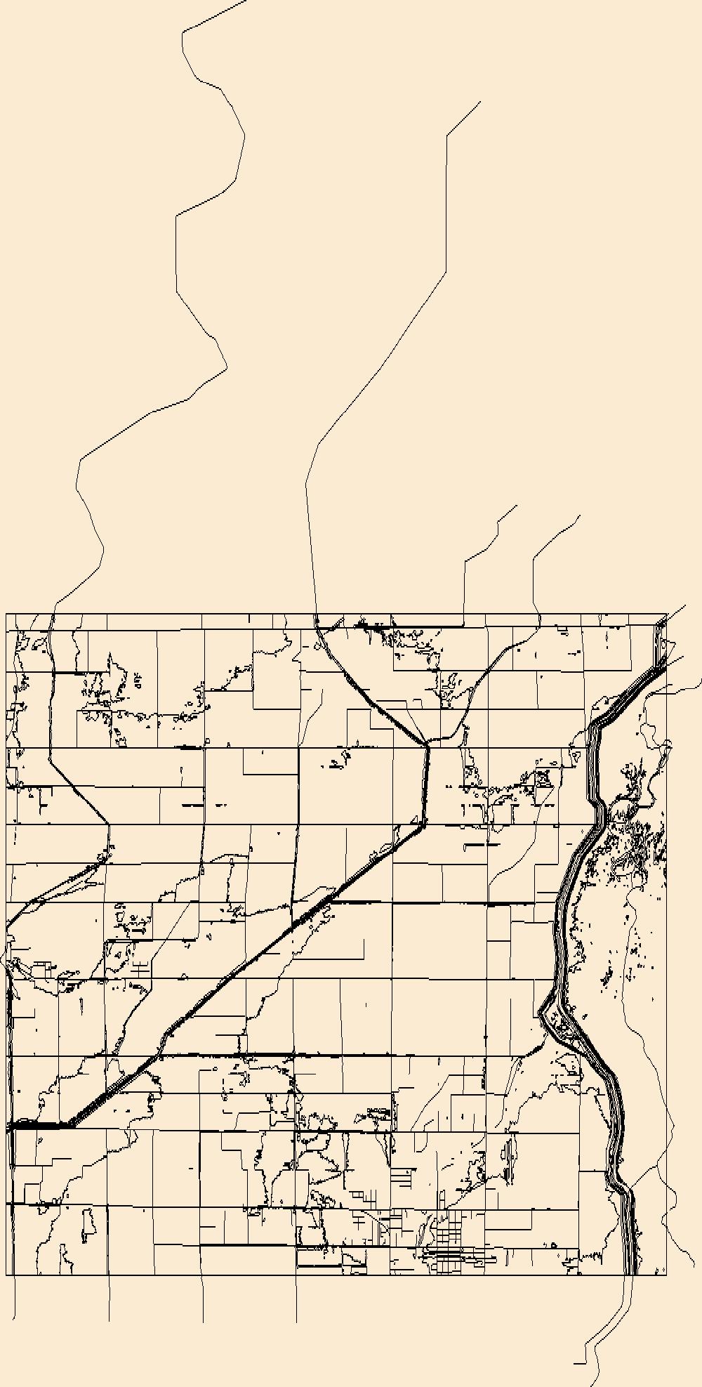 1000x1975 Usgs Topo Map Vector Data (Vector) 27469 Manila North, Arkansas