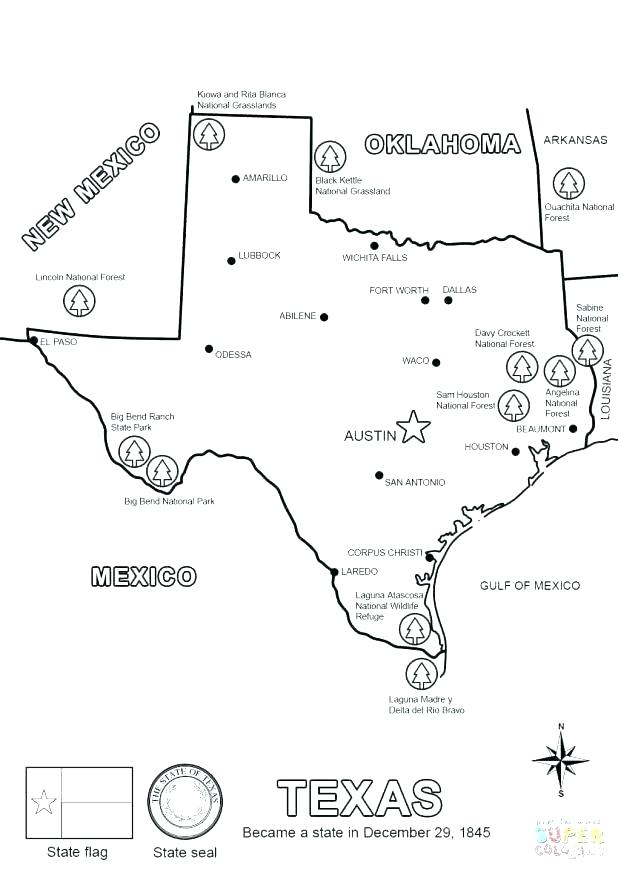 618x872 Free Printable Outline Map Of Coloring Pages Unique Usa With