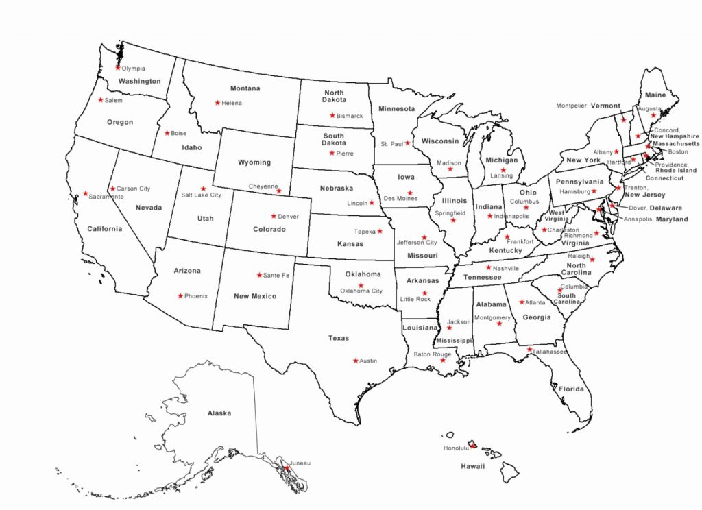 1024x744 Free Us Map With Cities Valid United States Map Outline Vector