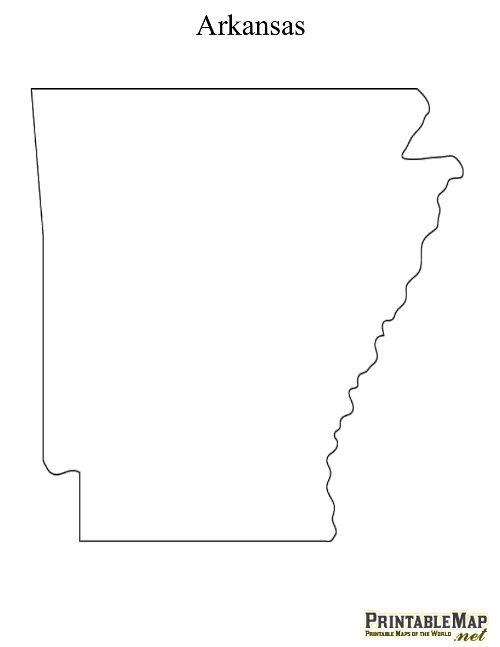500x647 Printable State Maps