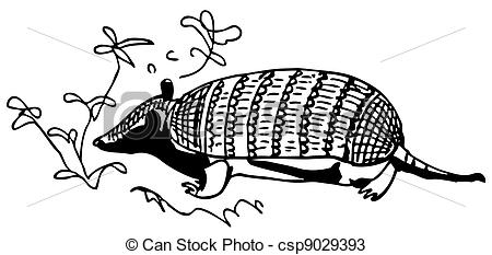 450x233 Armadillo In The Grass.