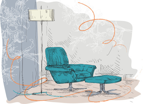 469x343 Armchair Vector Free Free Vector Download (43 Free Vector) For