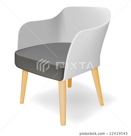 450x468 Armchair. Vector Illustration
