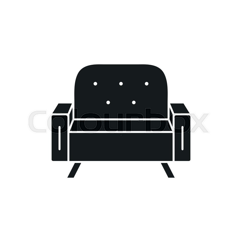 800x800 Armchair.vector Illustration. Stock Vector Colourbox